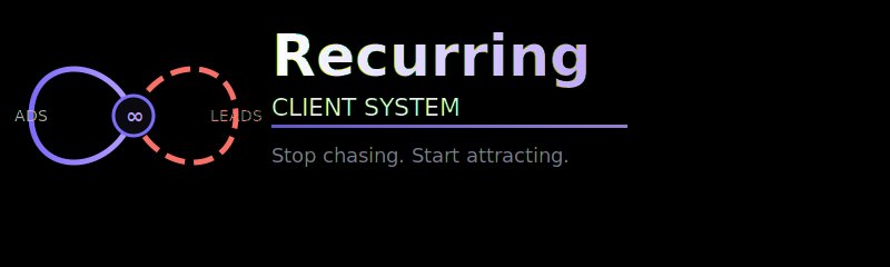 Recurring Client System by Dhruv Grover